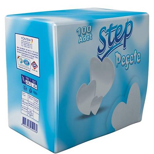 Servis Peçete Step 24*24 cm 100 Yaprak 32'li Koli