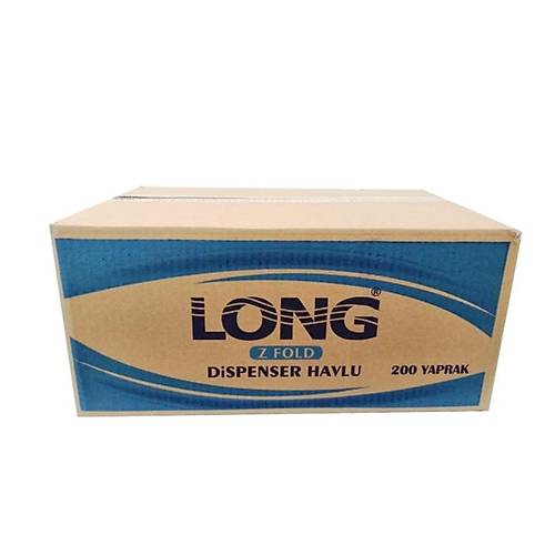 Dispenser Havlu Z Katlı Long Fold 200 Yaprak 12'li Koli