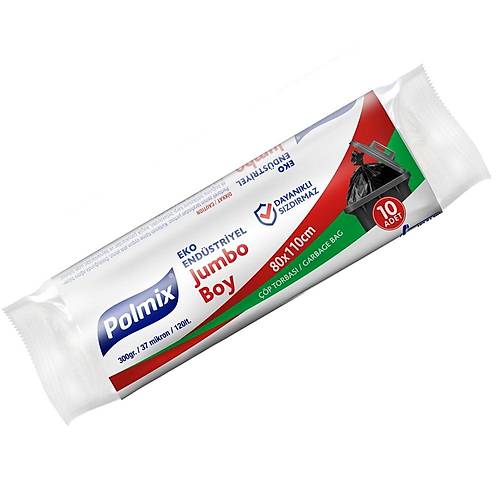 Çöp Poşeti 80x110 Jumbo Boy Endüstriyel 300 gr 10x20 rulo Koli