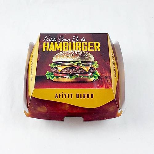 Hamburger Kutusu 100'l paket