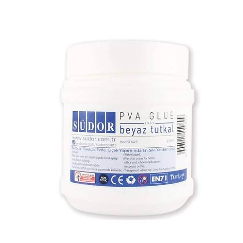 Beyaz Tutkal 225 ml 6'l paket SDOR