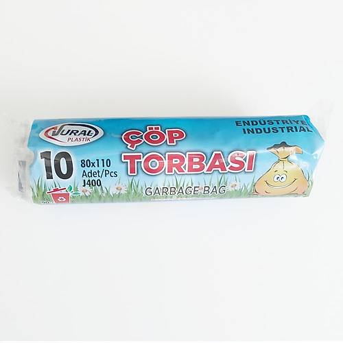 p Poeti 80x110 Jumbo Boy Endstriyel 400 gr Siyah 20 paketli koli