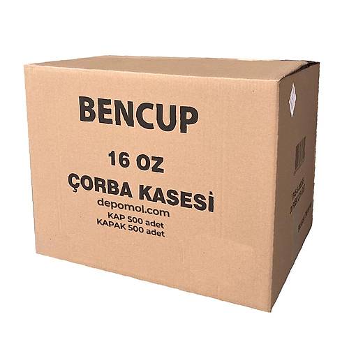 Karton orba Kase 16 Oz Bencup 25 li (1/500 Ad)