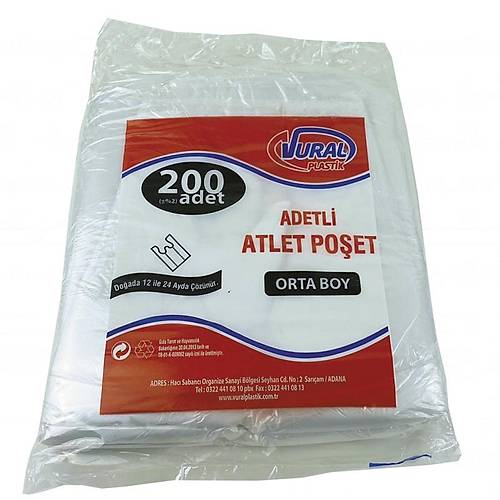 Poet Adetli Hr Orta boy 650 gr 200 adetli 20 paket