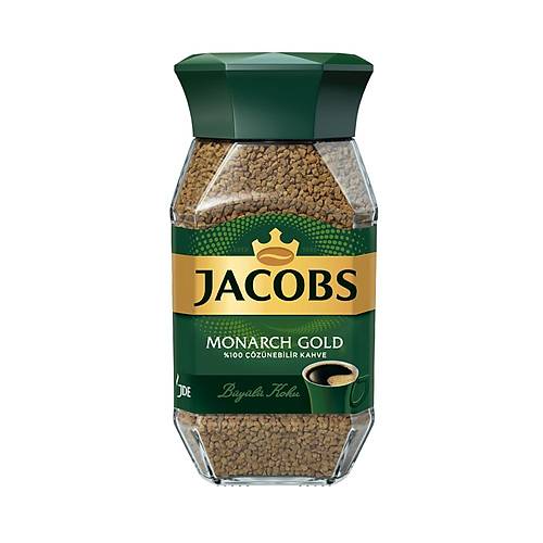 Kavanoz Kahve Jacobs Monarch Gold 100 gr 6'l koli