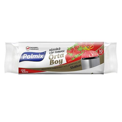 p Torbas BZGL Orta Boy 55x60 KIRMIZI ilek 50'li koli
