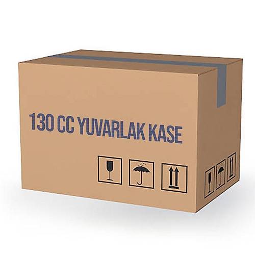 Tatl Kasesi Kristal YUVARLAK  130 cc 500'l koli