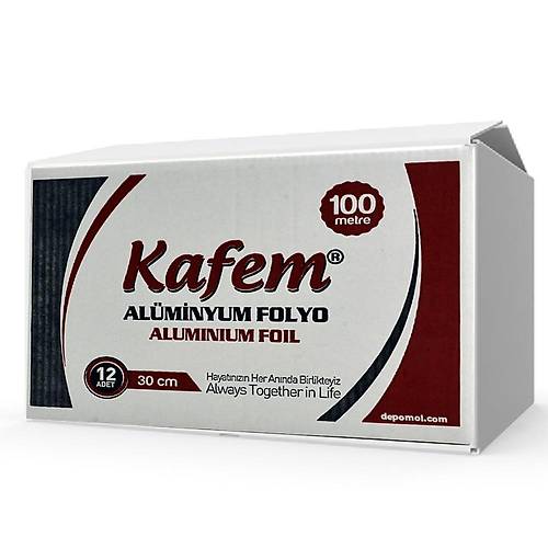 Alminyum Folyo 30 cm x 100 Metre 12'li koli