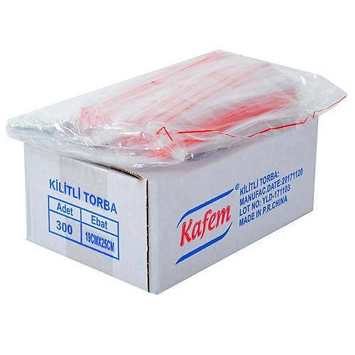 Kilitli Poet 19*25 cm 300'l paket X 12 li koli