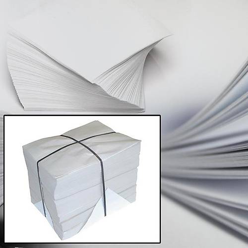 3. Hamur Kağıt 40*60 cm Terlikçi boy 25 kg 'lık paket