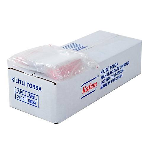 Kilitli Poet 5*5 cm 2000'li paket X 12 li koli