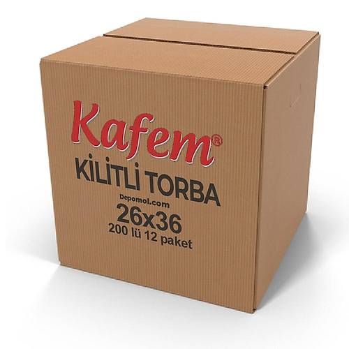 Kilitli Poet 26*36 cm 200'l paket X 12 li koli