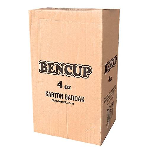 Karton Bardak 4 Oz Bencup 50 li (1/2000 Ad)