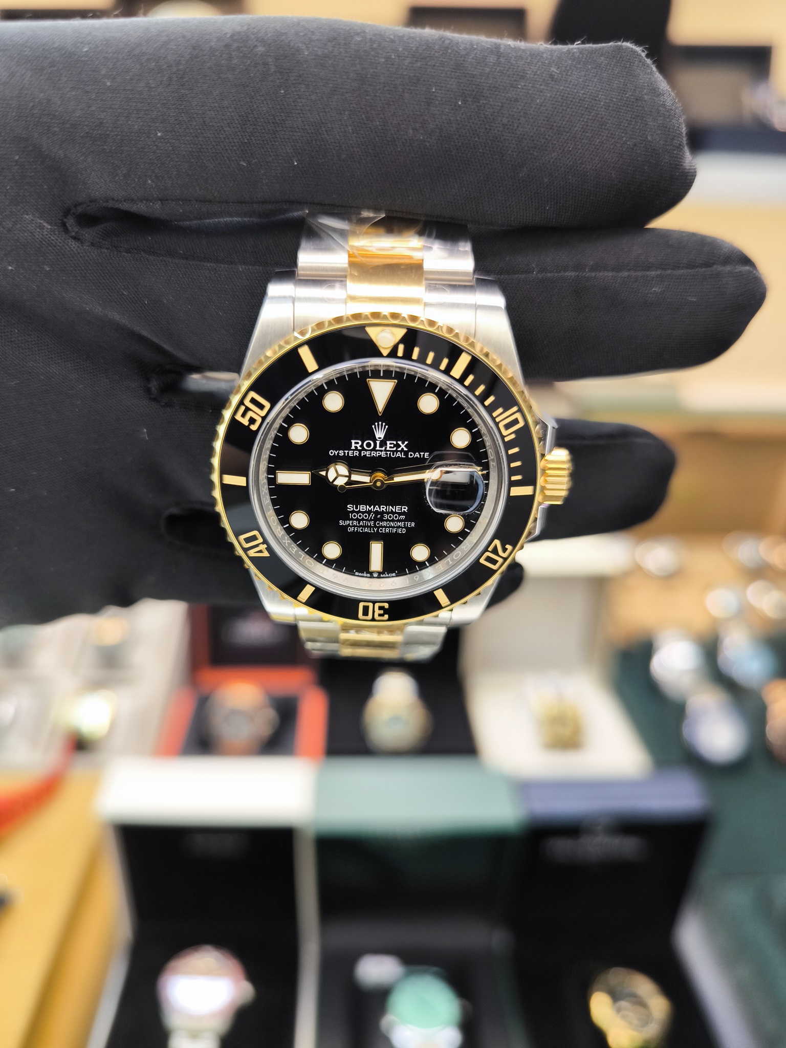 ROLEX SUBMARINER DATE 126613LN-002 CLEAN FACTORY ETA SAAT