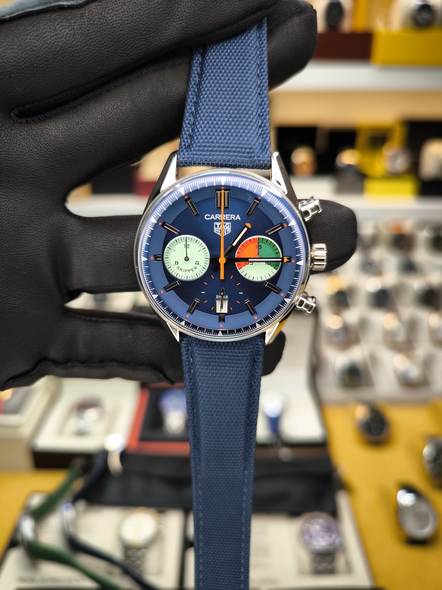 TAG HEUER CARRERA SKIPPER CRONOGRAPH