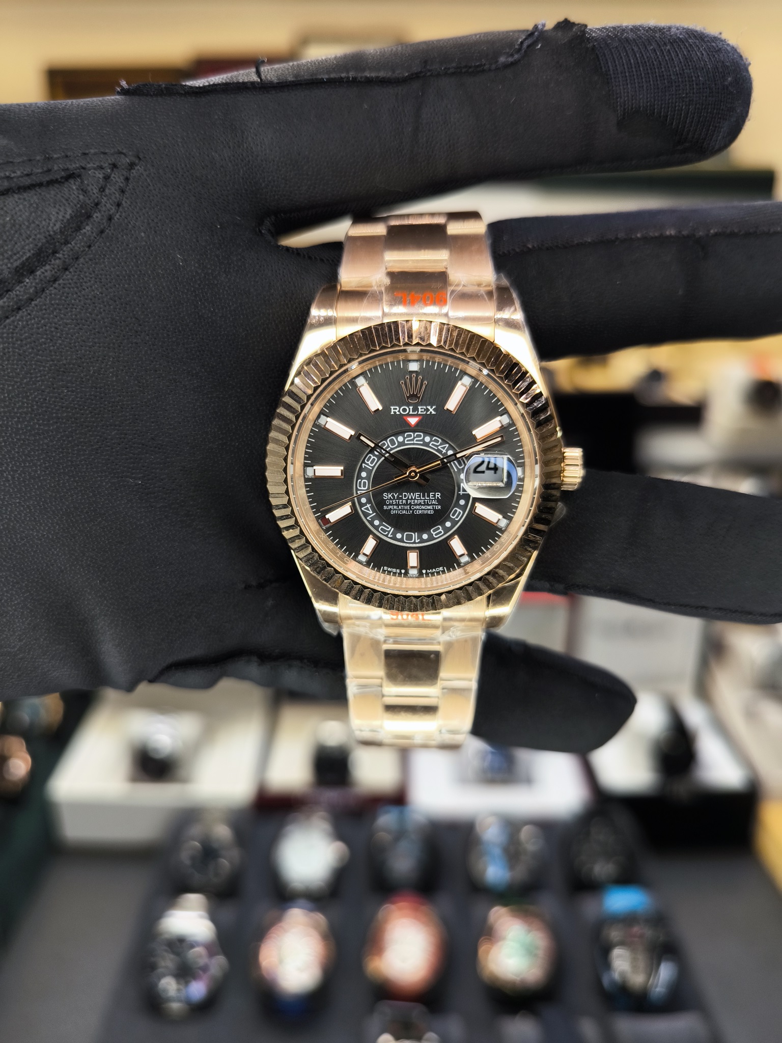 Sky Dweller Otomatik Rose Siyah