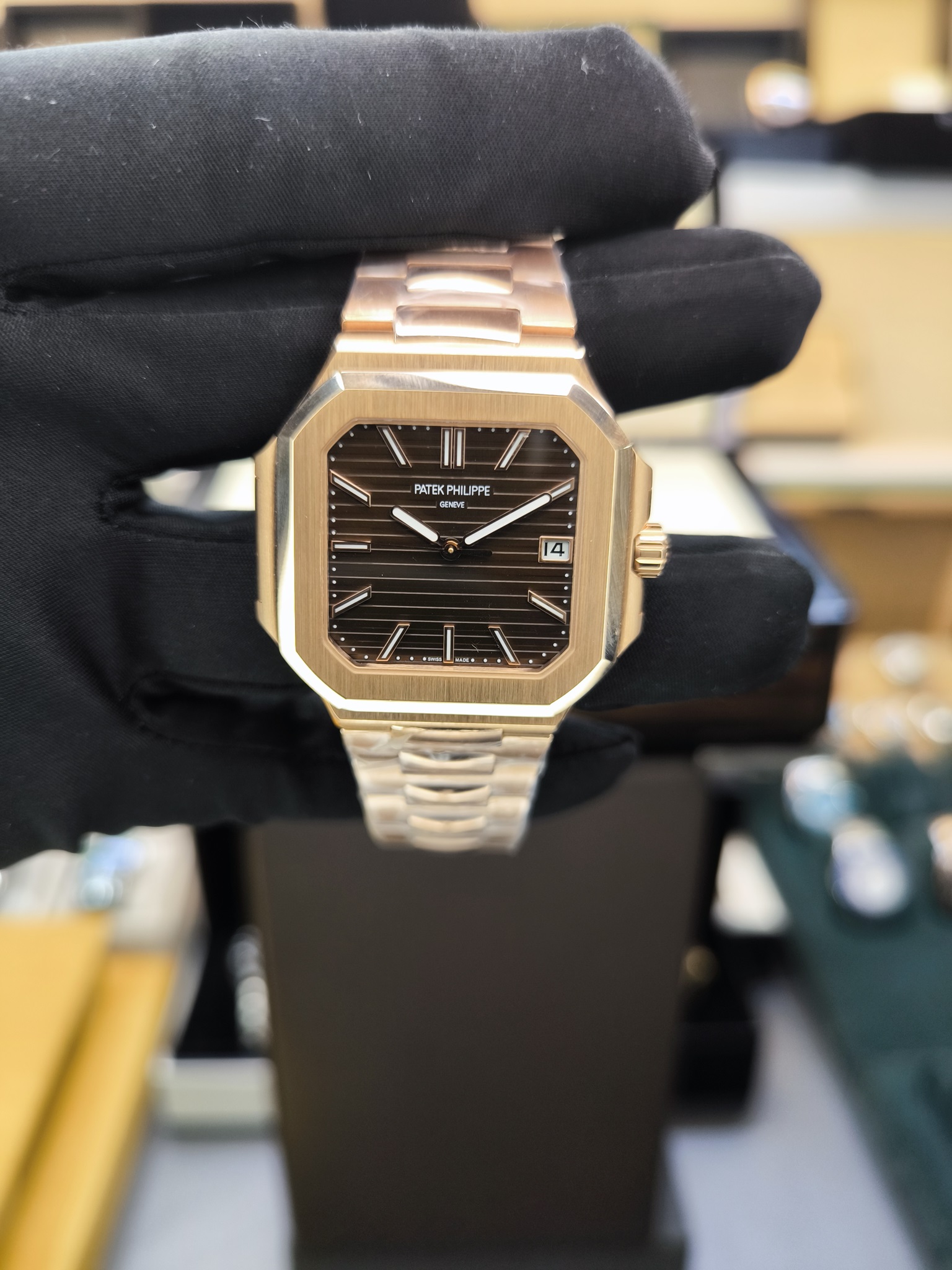 PATEK PHILIPPE CUBITUS 7128/1R-001 ROSE GOLD ETA SAAT