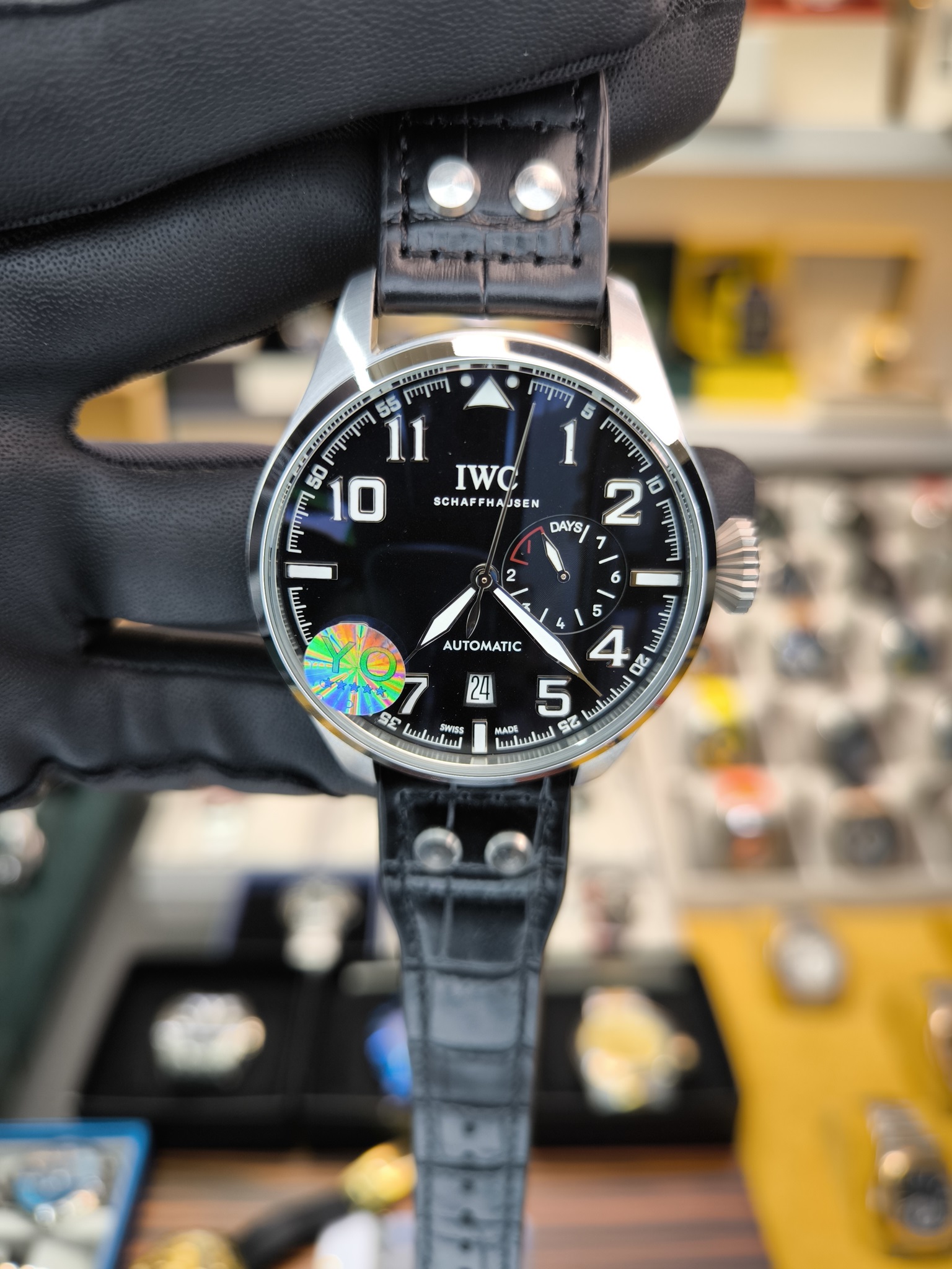 IWC  SCHAFFHAUSEN BIG PILOT AUTOMATIC REPLİKA SAAT