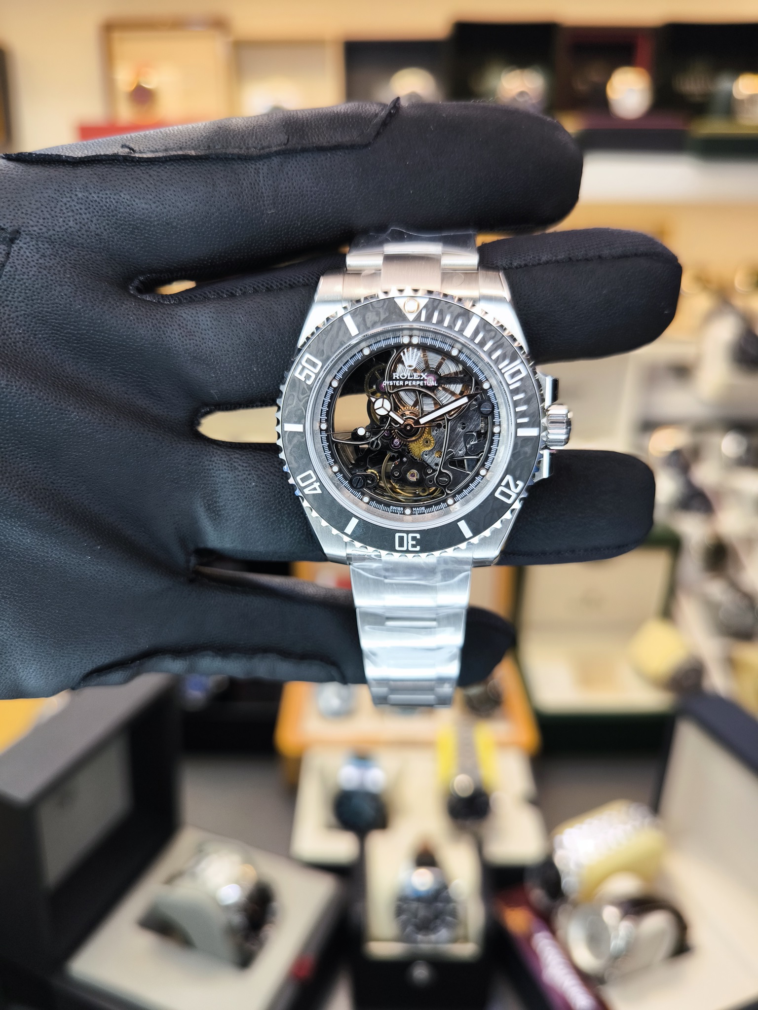 ROLEX SUBMARINER ARTISANS DE GENEVE ANDREA PIRLO LIMITED EDITION ETA SAAT