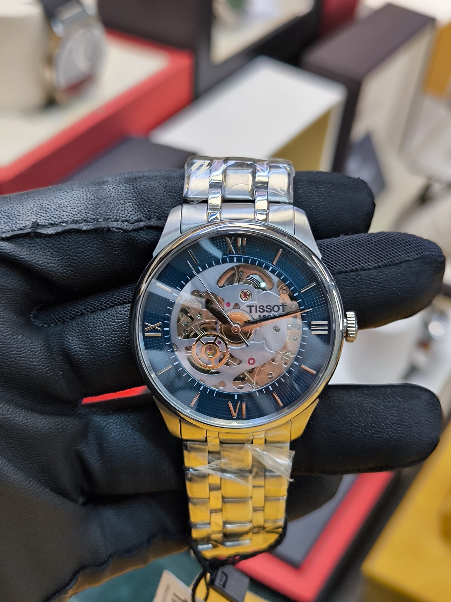 TISSOT CHEMIN DES TOURELLES SKELETON REPLİKA SAAT