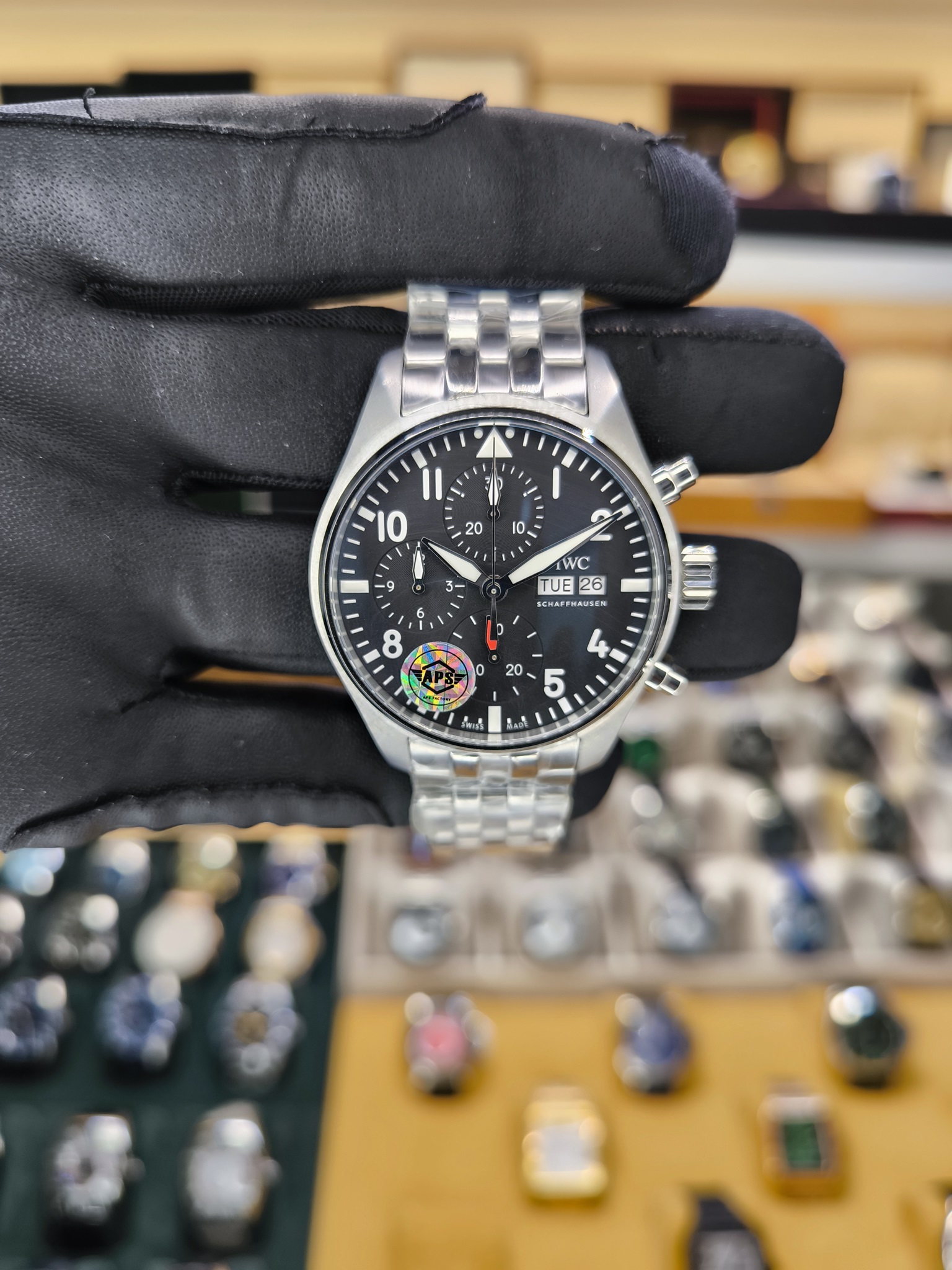 IWC PILOT'S WATCH CHRONOGRAPH IW377710 ETA SAAT
