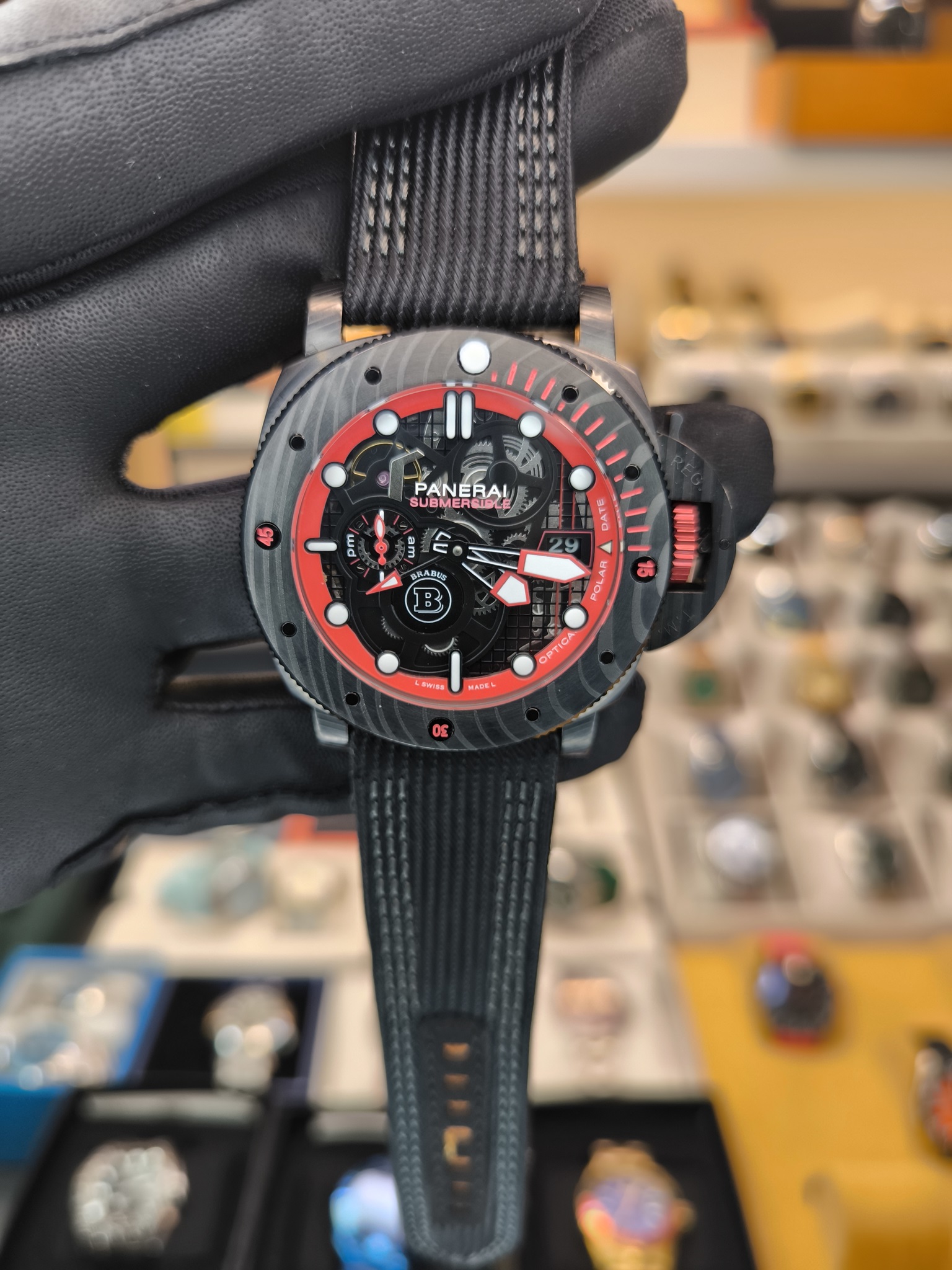 SUBMERSIBLE S BRABUS EXPERIENCE EDITION AUTOMATIC REPLİKA SAAT
