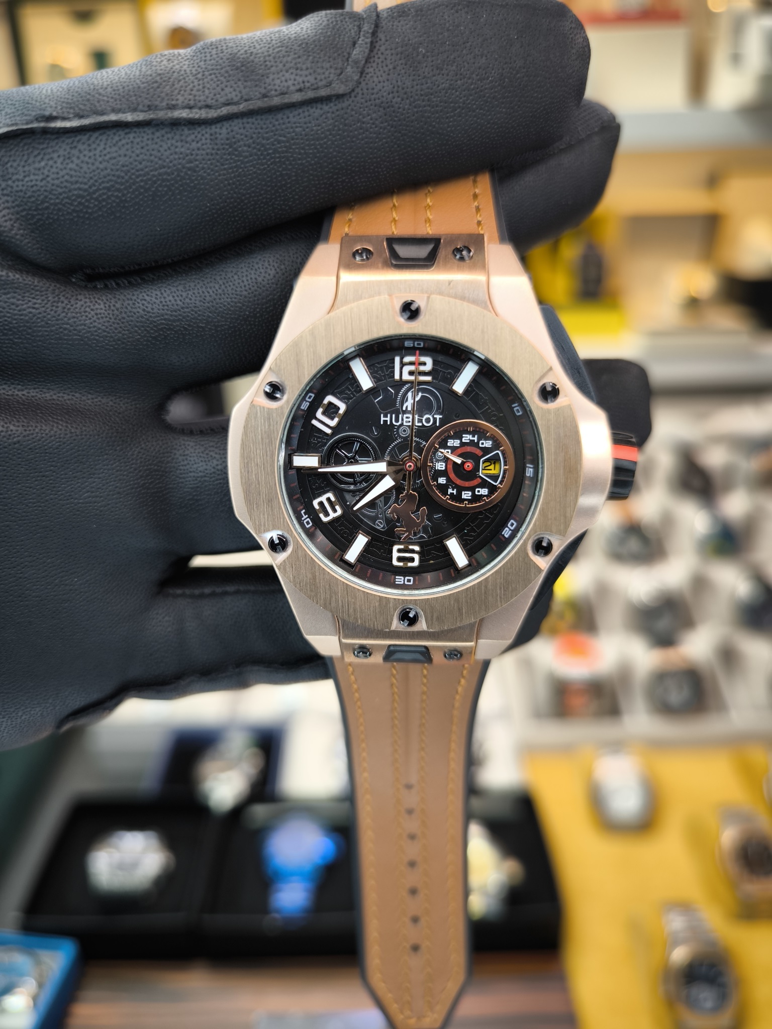 BIG BANG FERRARI 1000 GP CRONOGRAPH REPLİKA SAAT
