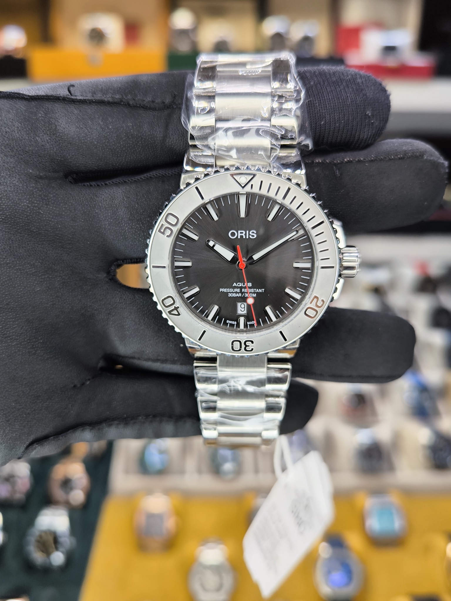 Oris Aquis Date Otomatik O 73377304153 0782405Peb Eta Saat