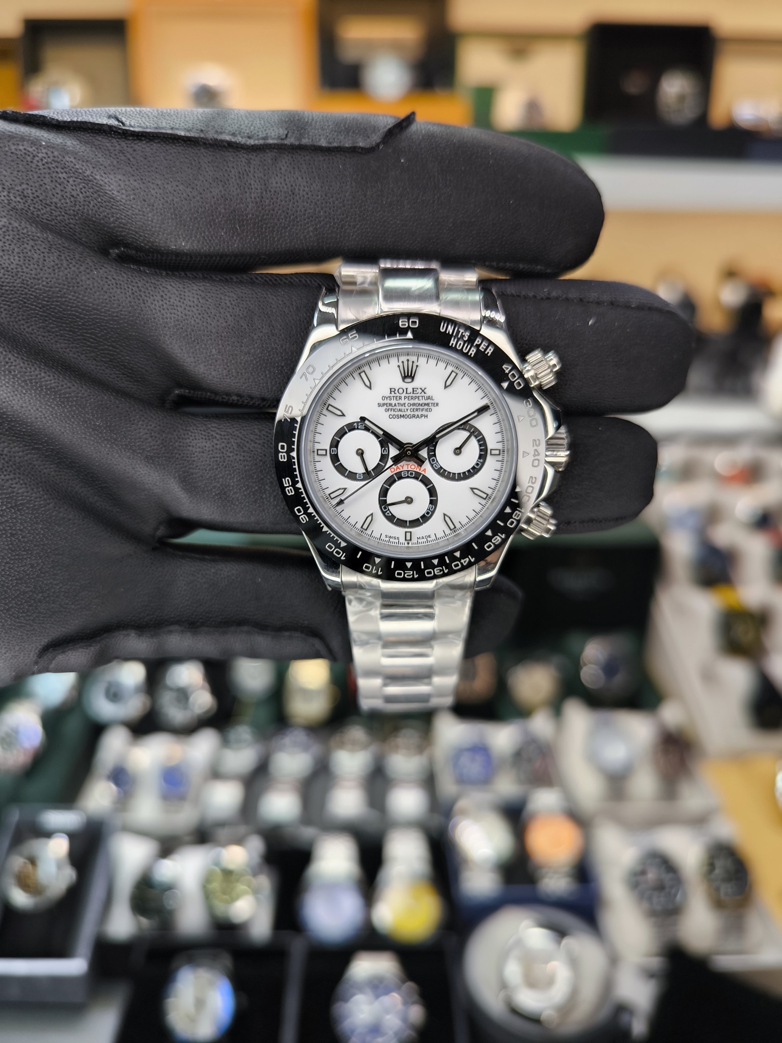 COSMOGRAPH DAYTONA OTOMATİK GÜMÜŞ PANDA