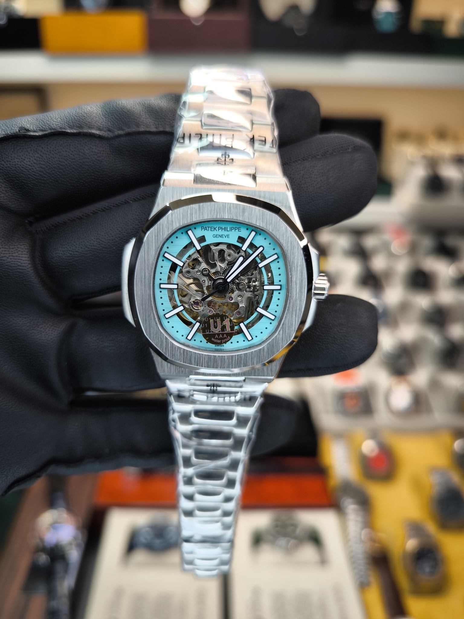 NAUTILUS SKELETON OTOMATİK REPLİKA SAAT