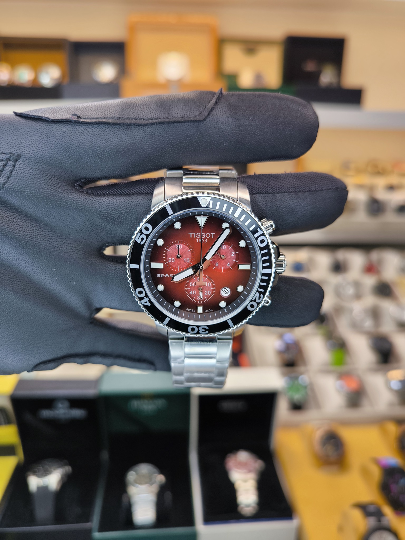 TISSOT SEASTAR 1000 CRONOGRAPH REPLİKA SAAT