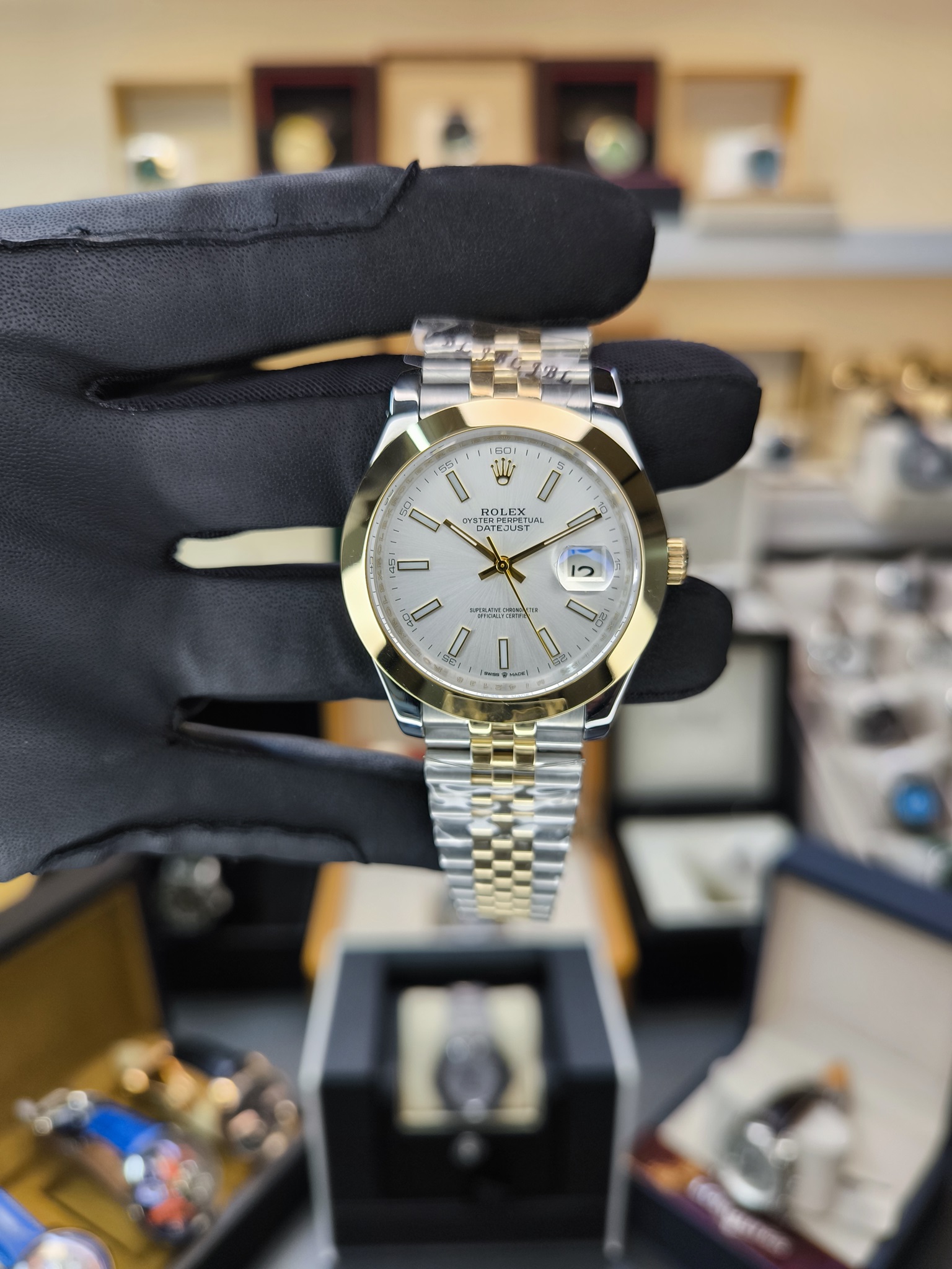 DATEJUST OTOMATİK GÜMÜŞ GOLD