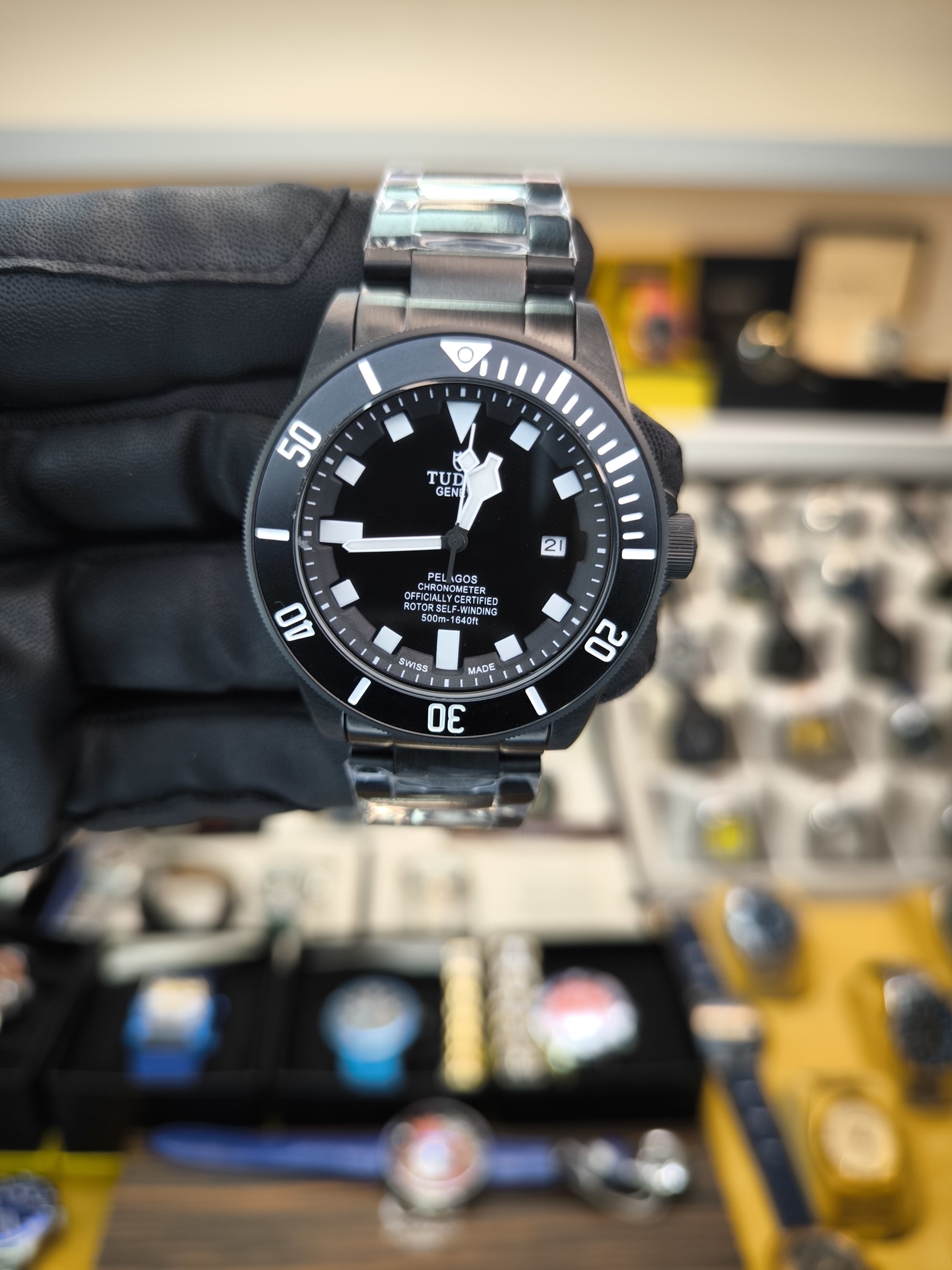 PELAGOS SİYAH OTOMATİK
