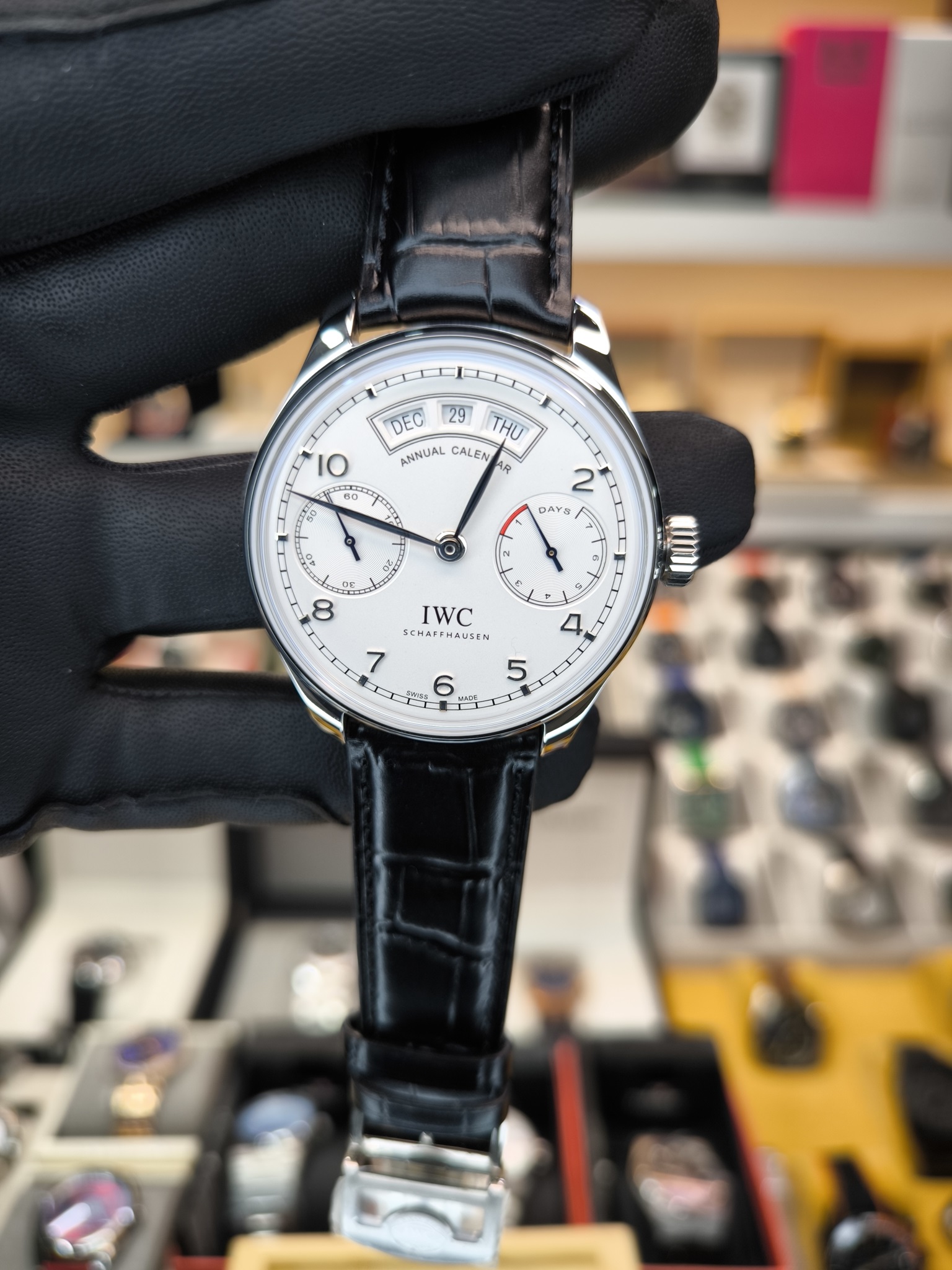 IWC PORTUGIESER ANNUAL CALENDER IW503501 ETA SAAT