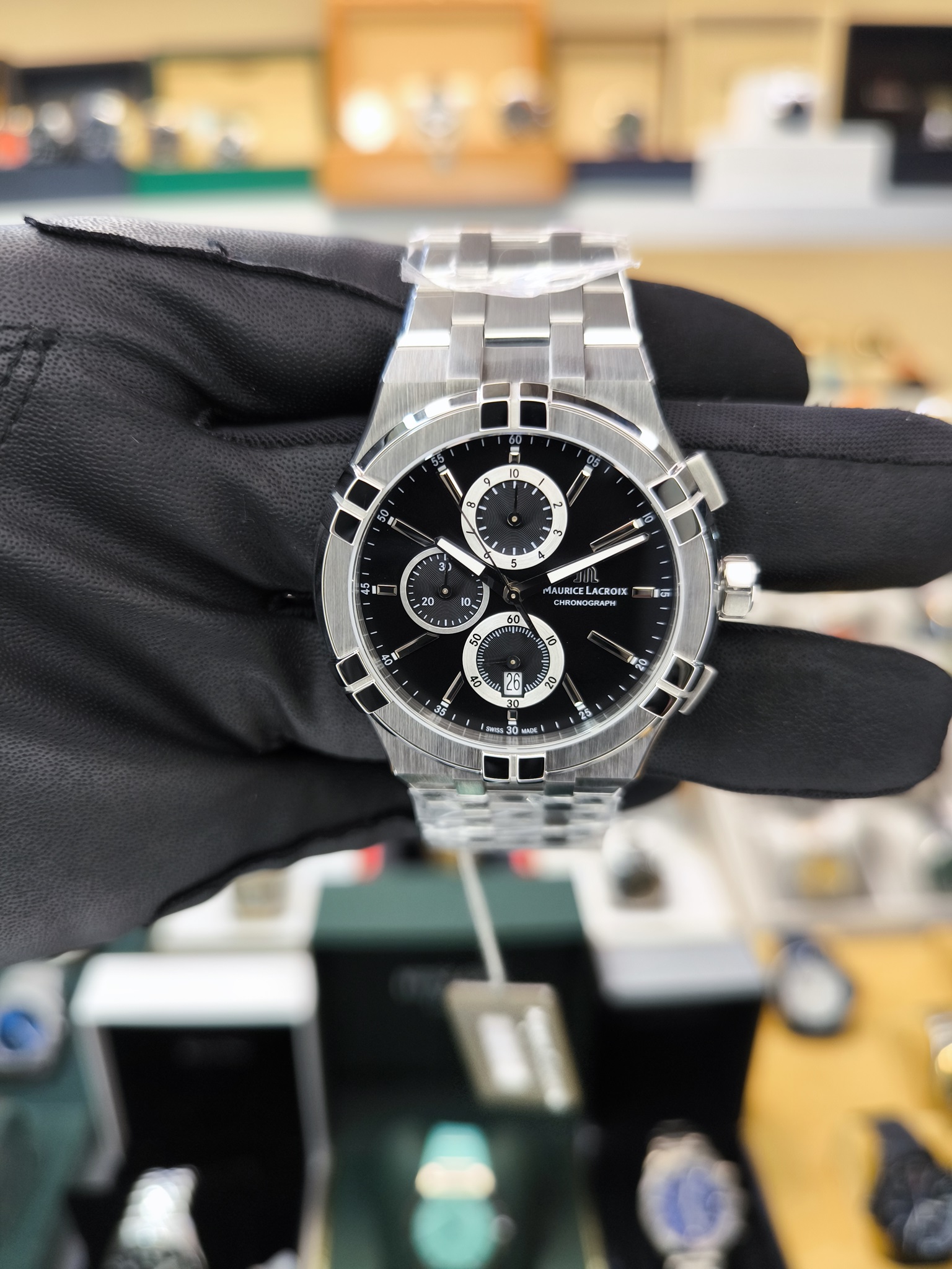 MAURICE Lacroix Aikon ML-AI1118SS002330-1 ETA SAAT