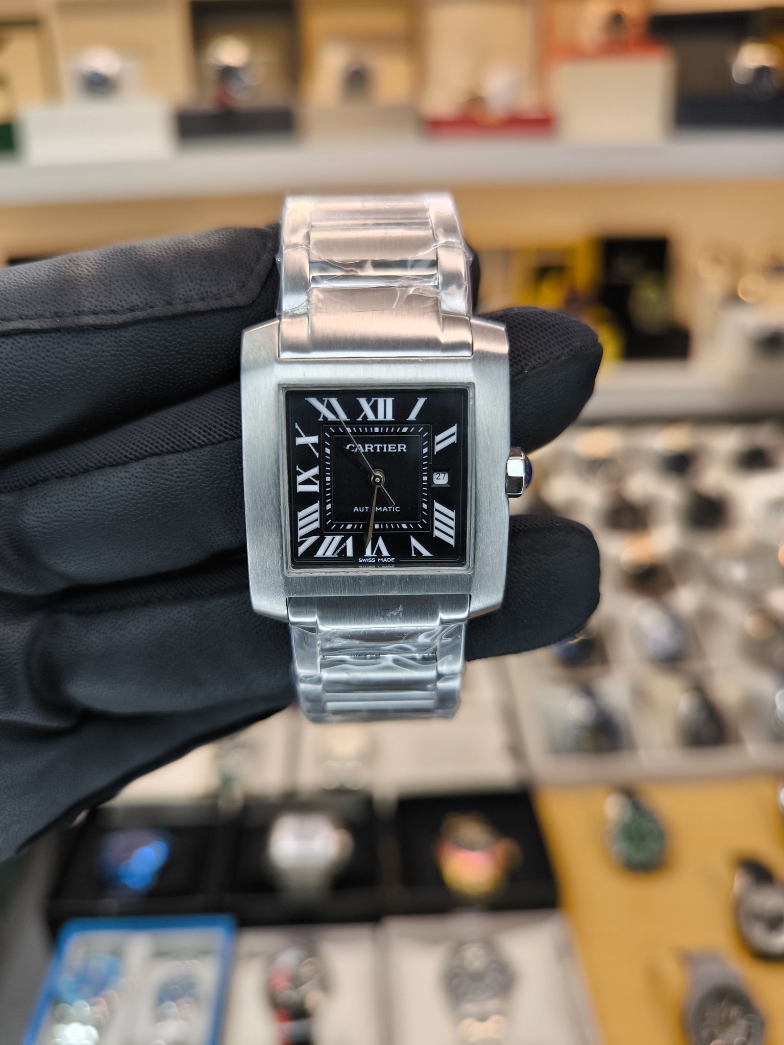 CARTIER TANK FRANCAISE REPLİKA SAAT