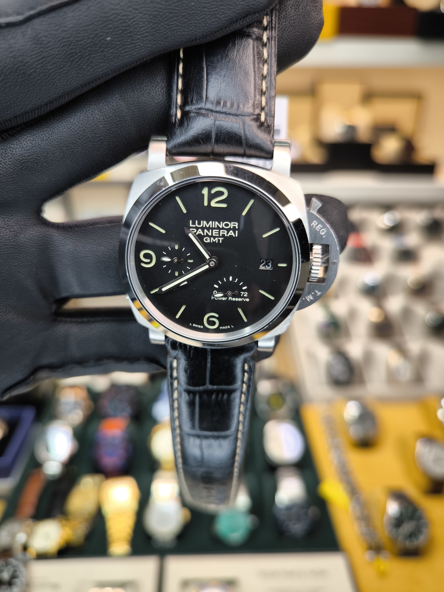 Luminor Marina GMT Replika Saat