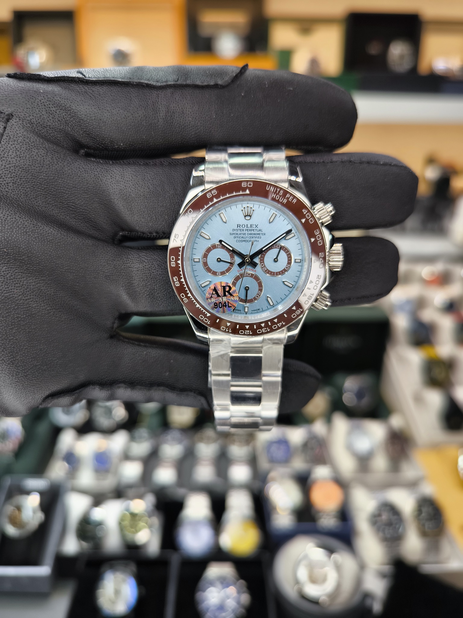 COSMOGRAPH DAYTONA OTOMATİK GÜMÜŞ İCE BLUE