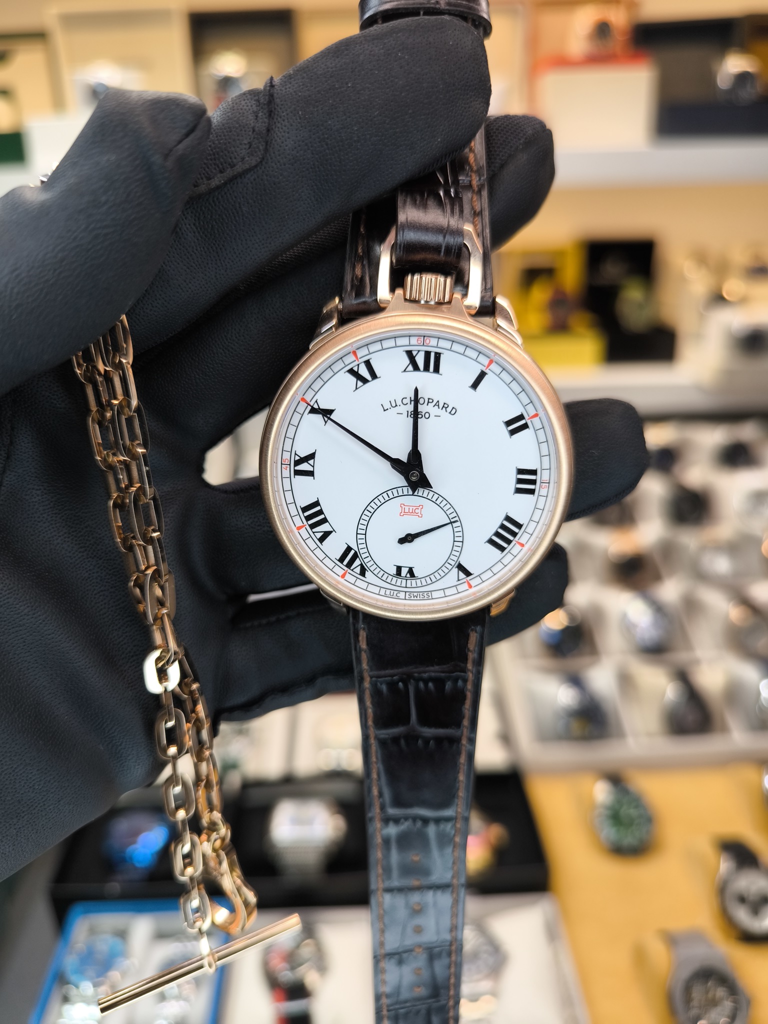 CHOPARD PRE-OWNED THE TRIBUTE 50MM ETA SAAT