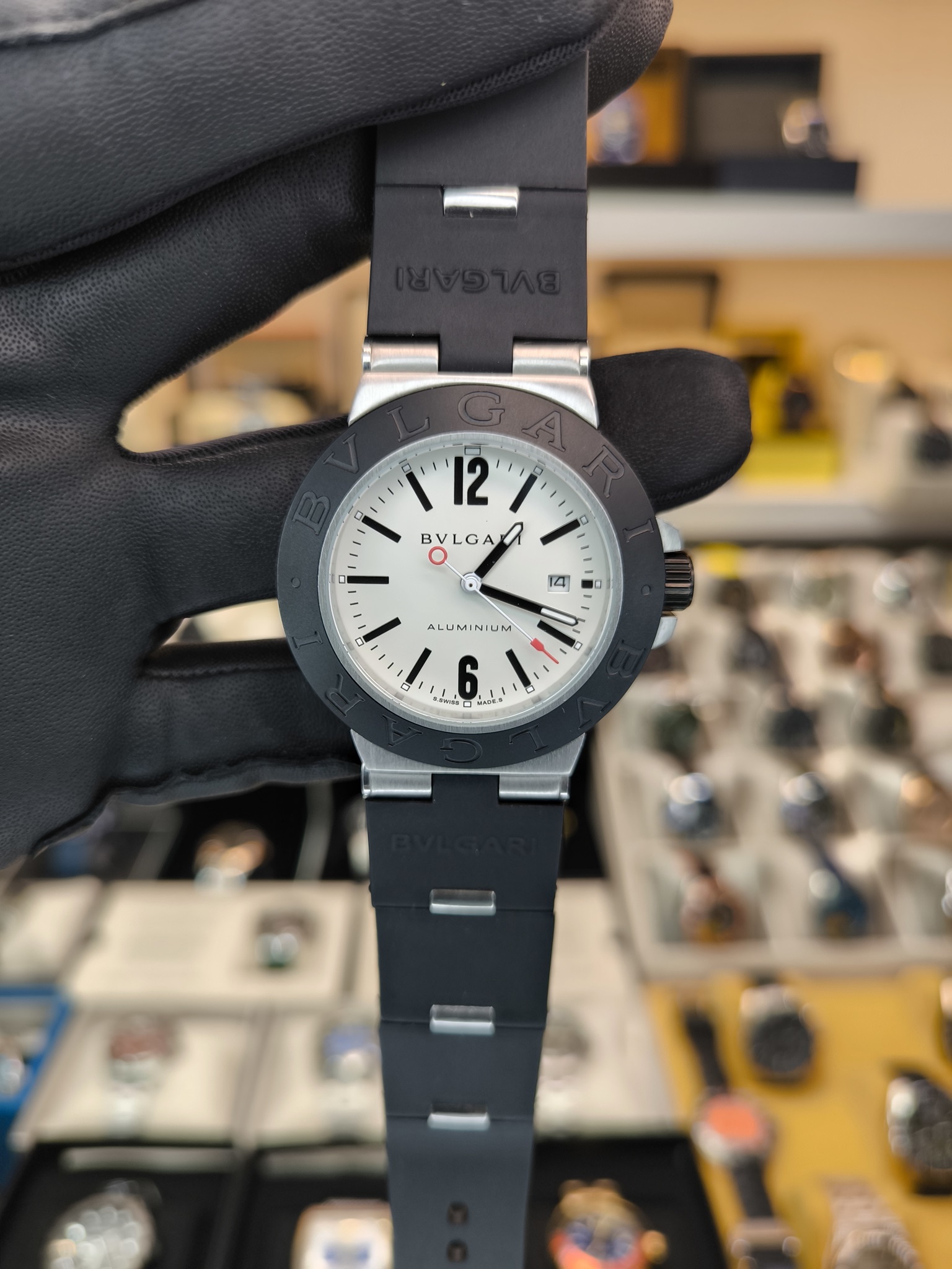 BVLGARI ALUMINIUM OTOMATİK REPLİKA SAAT