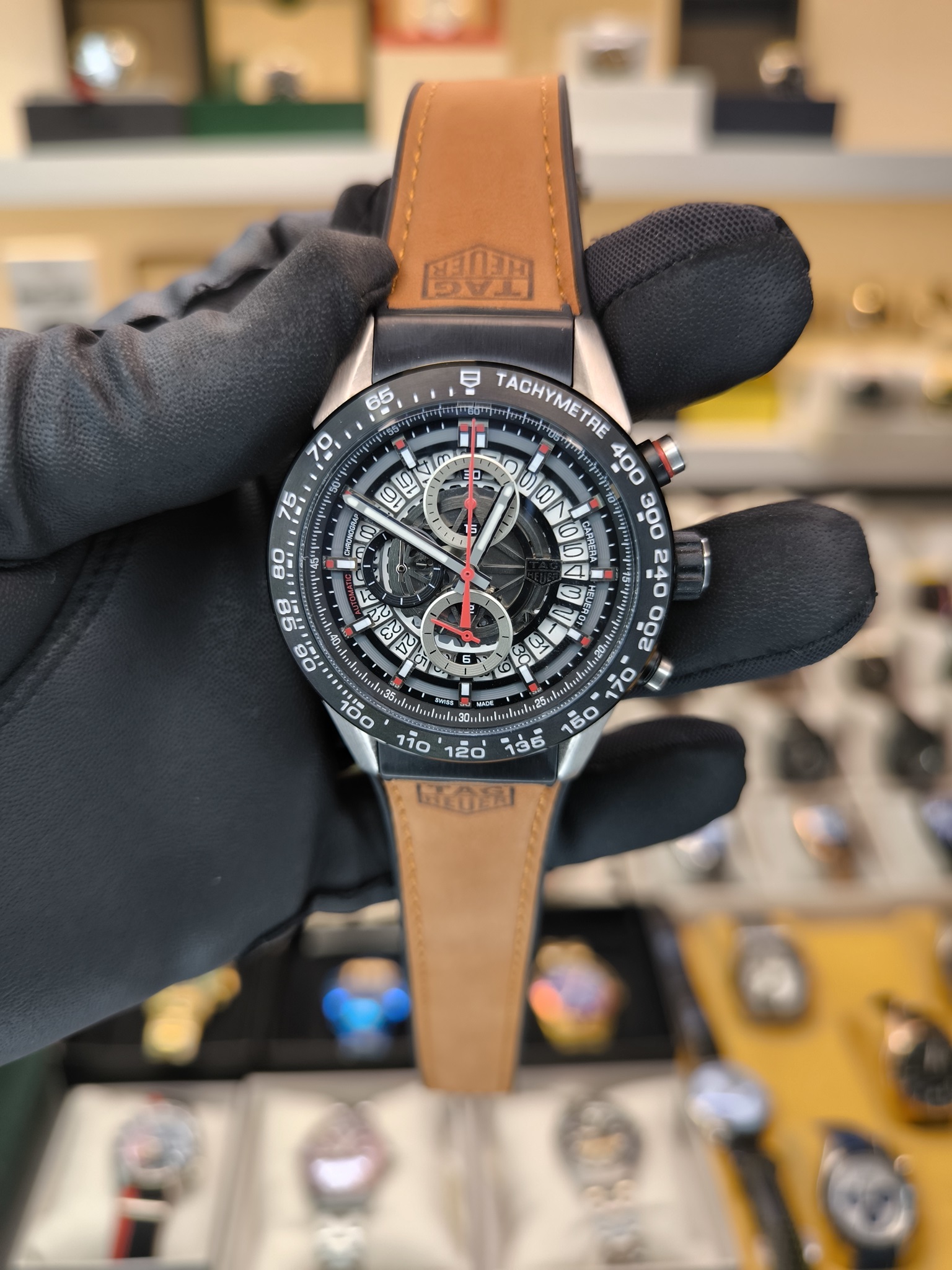 TAG HEUER CARRERA CAL01 CRONOGRAPH REPLİKA SAAT