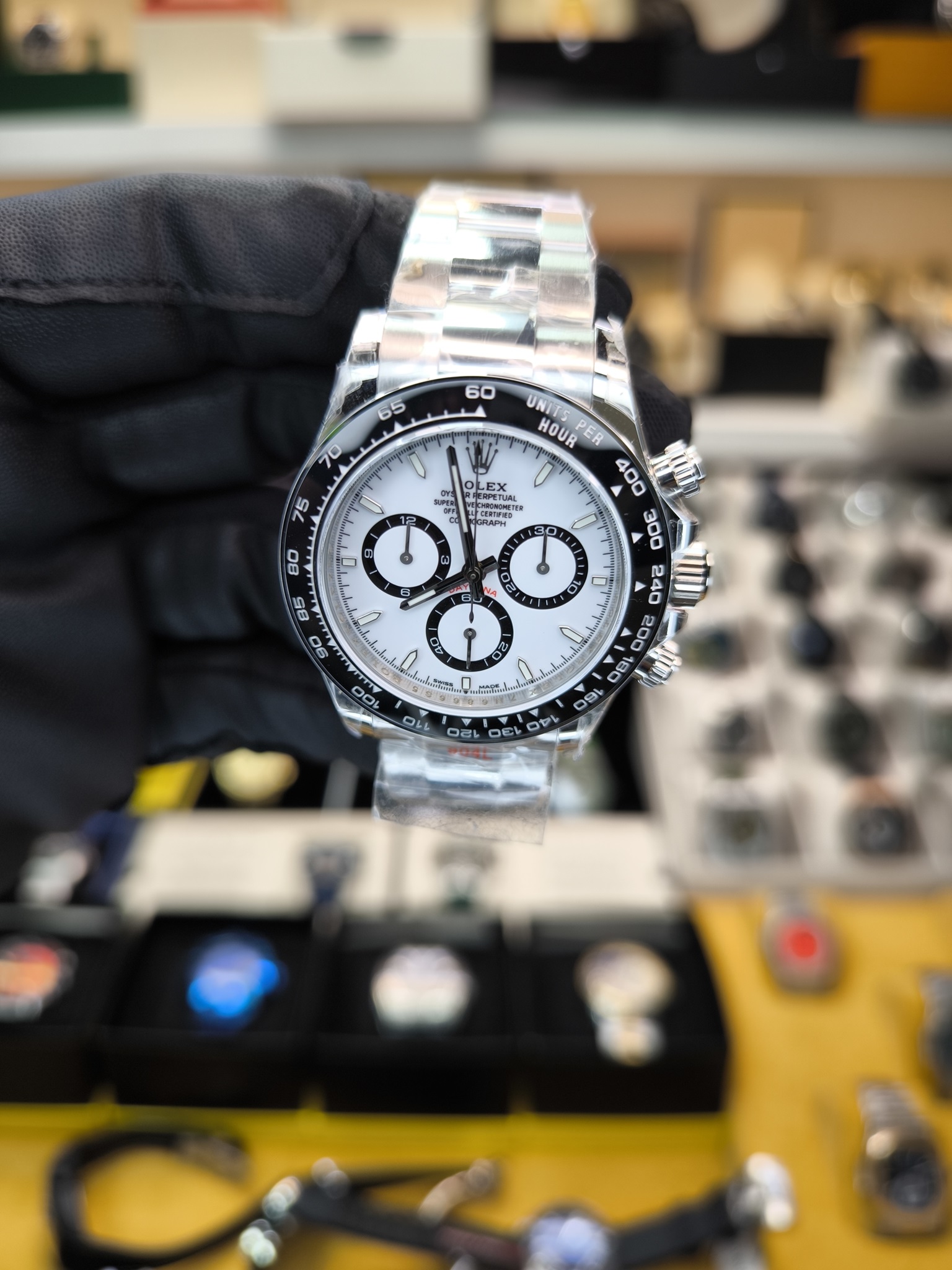 DAYTONA PANDA EWE FACTORY 126500LN ETA SAAT