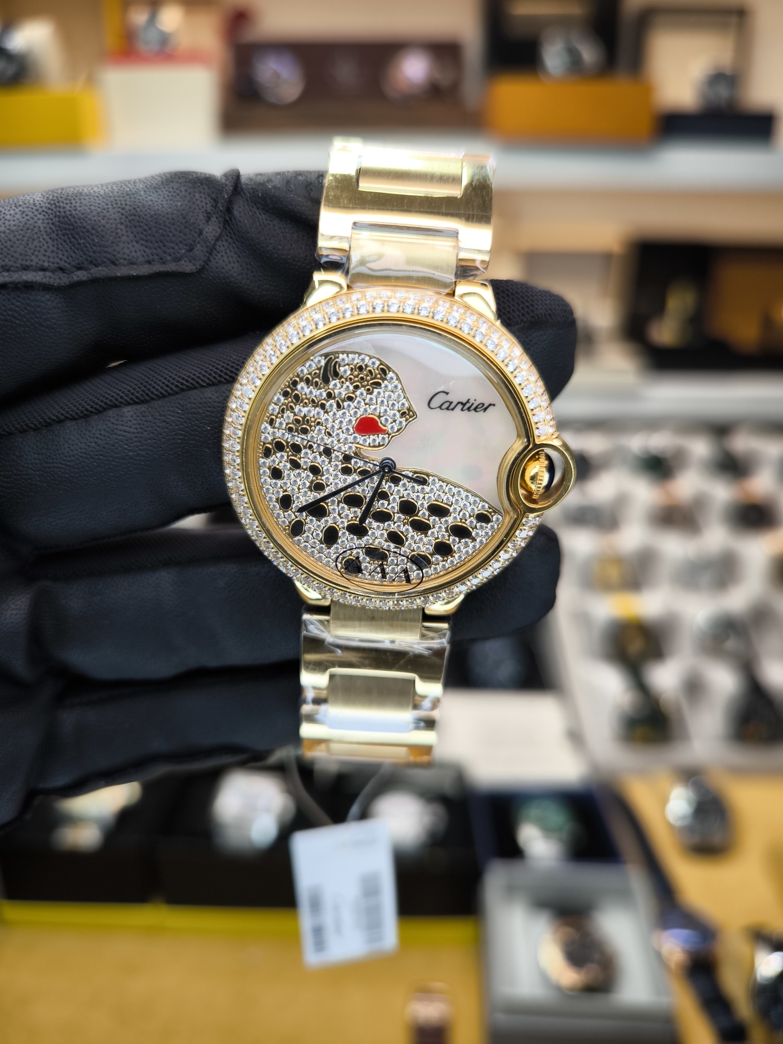 BALLON BLEU DE CARTIER DIAMOND UNISEX REPLİKA SAAT