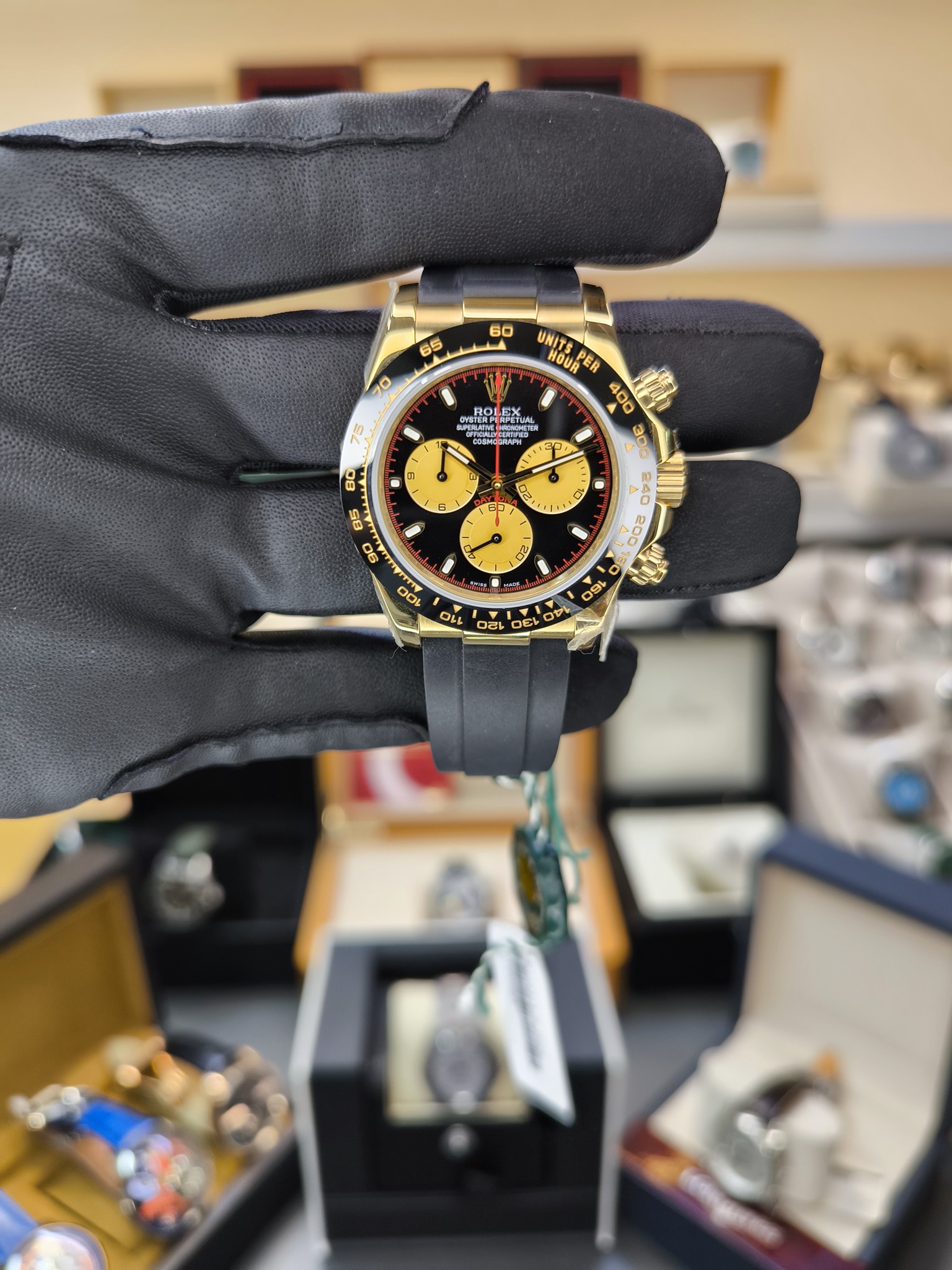 ROLEX DAYTONA PAUL NEWMAN CHRONOGRAPH 116518LN-003 ETA SAAT