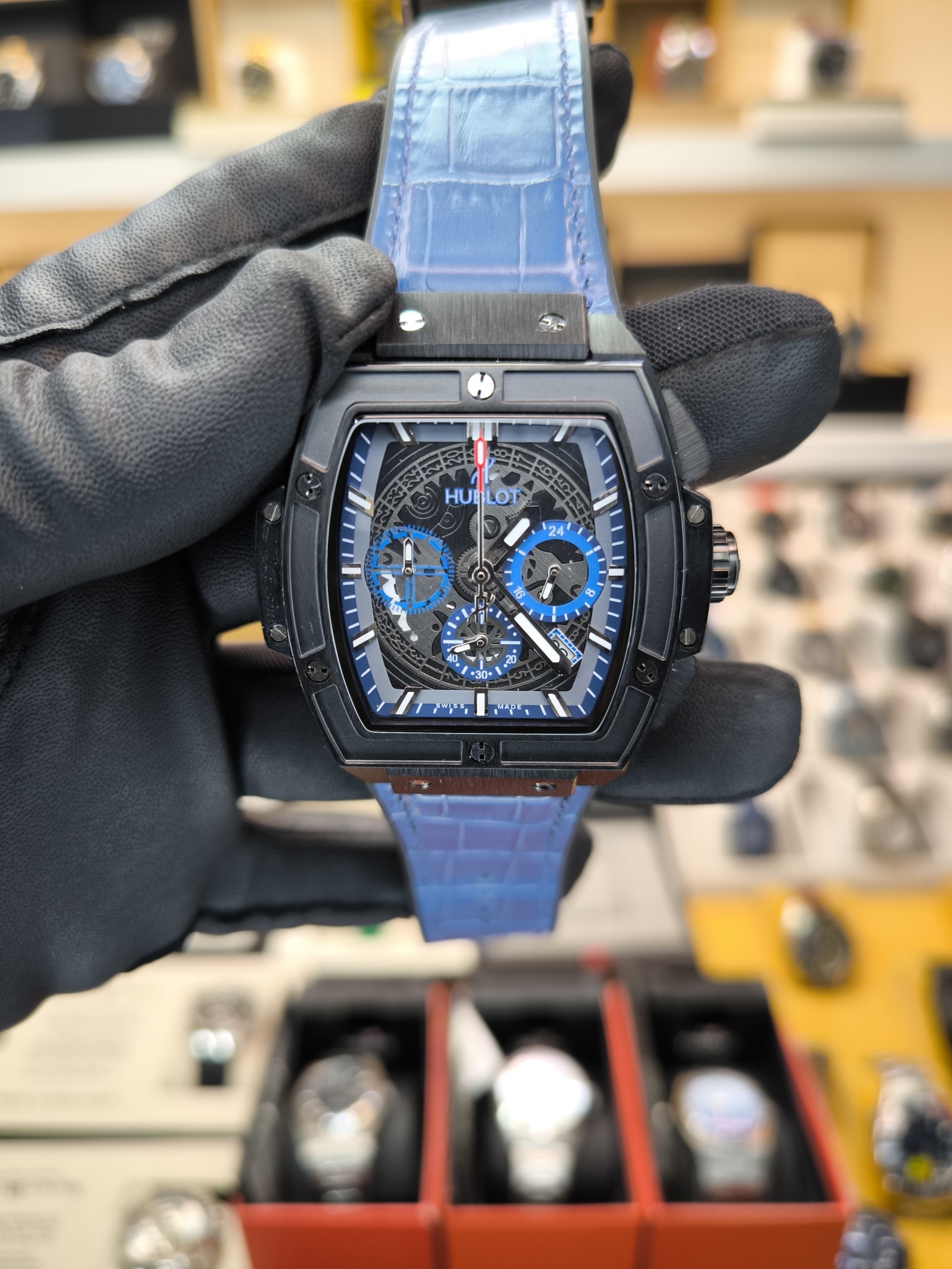 SPIRIT OF BIG BANG SENNA CHAMPION CRONOGRAPH