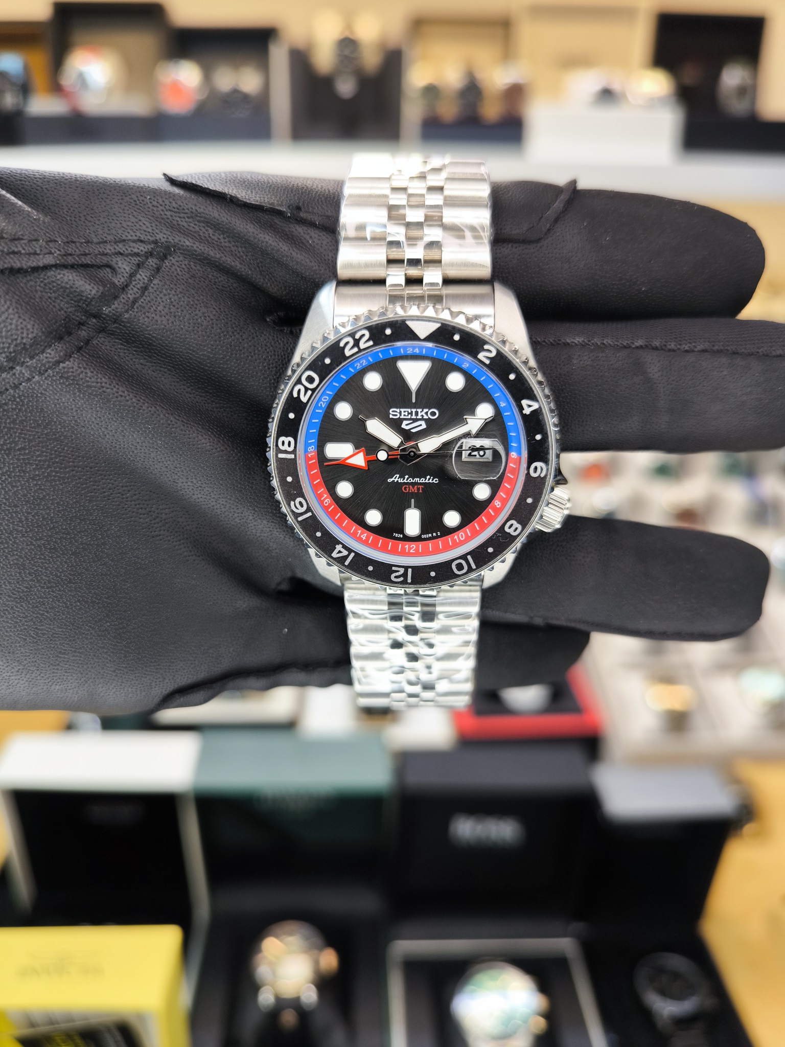 SEIKO 5 SSK019K GMT OTOMATİK REPLİKA SAAT