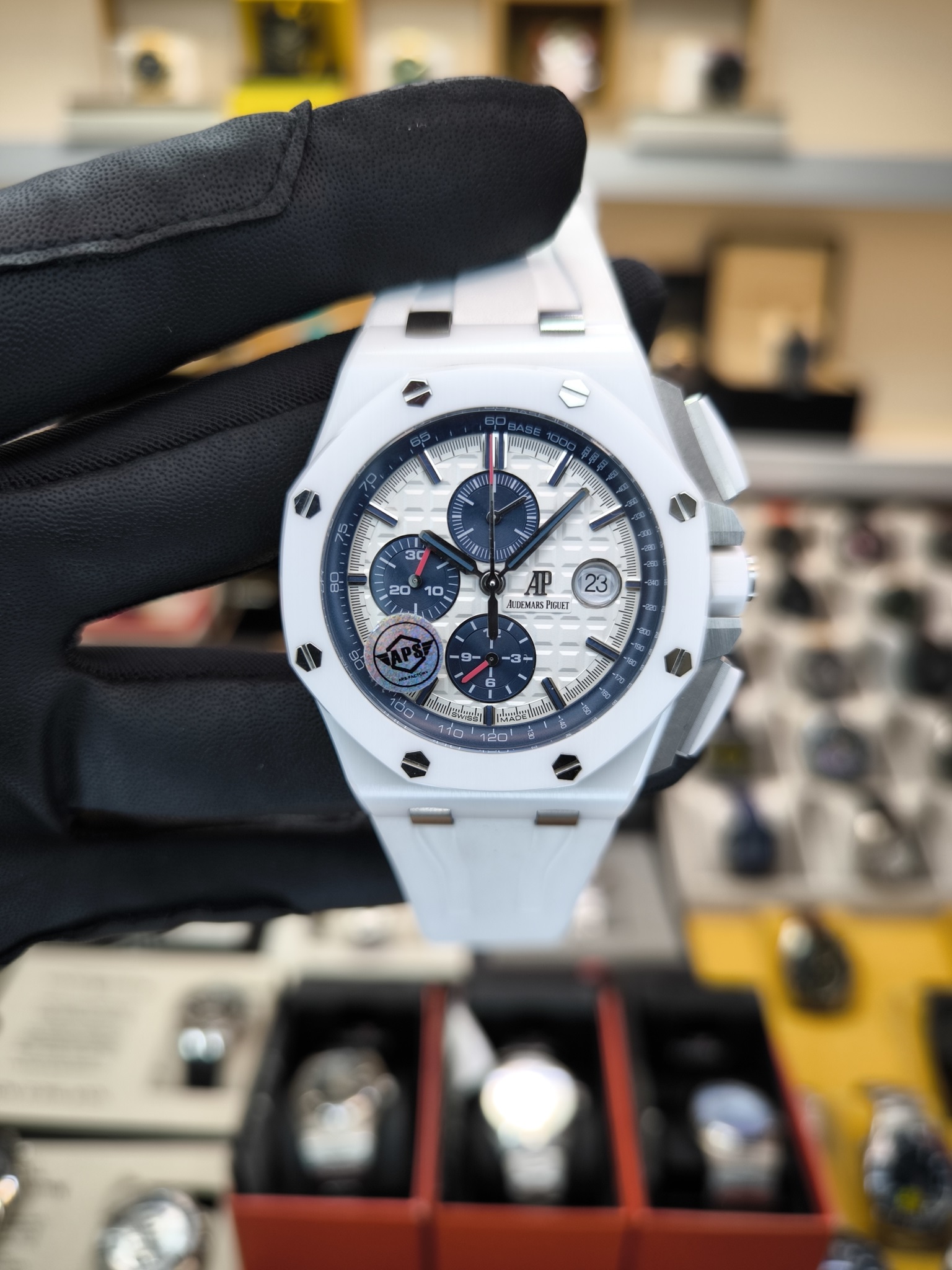 ROYAL OAK OFFSHORE CRONOGRAPH 26402CB CERAMIC ETA SAAT