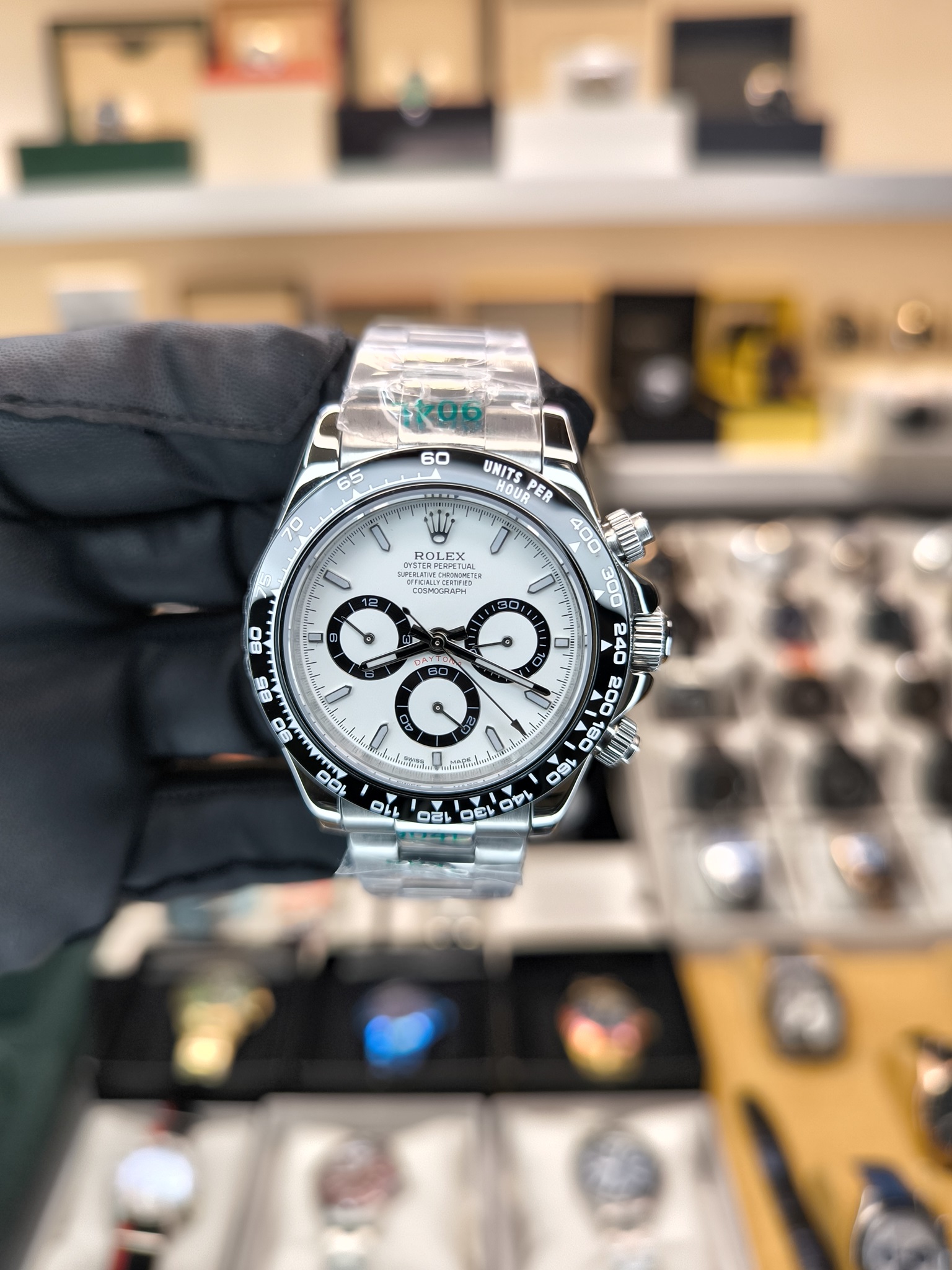 DAYTONA COSMOGRAPH PANDA TRANSPARAN KAPAK OTOMATİK REPLİKA SAAT