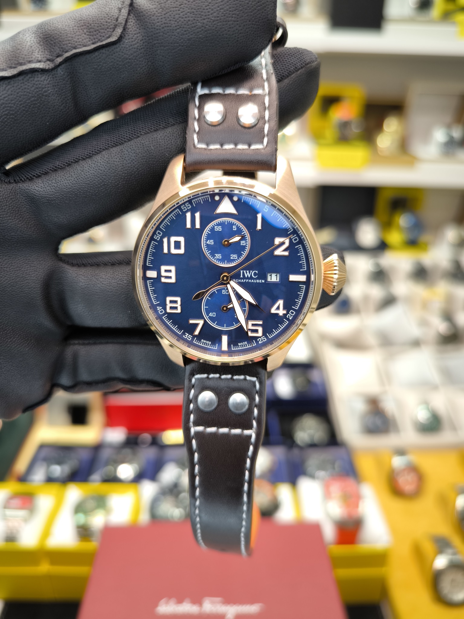IWC  SCHAFFHAUSEN BIG PILOT AUTOMATIC TOURBILLON