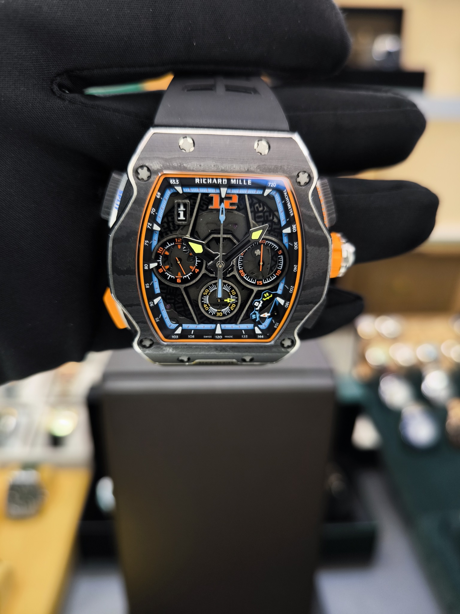 RM65-01 CARBON CHRONOGRAPH ETA SAAT